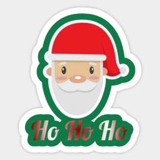 Santa Ho Ho Ho Sticker